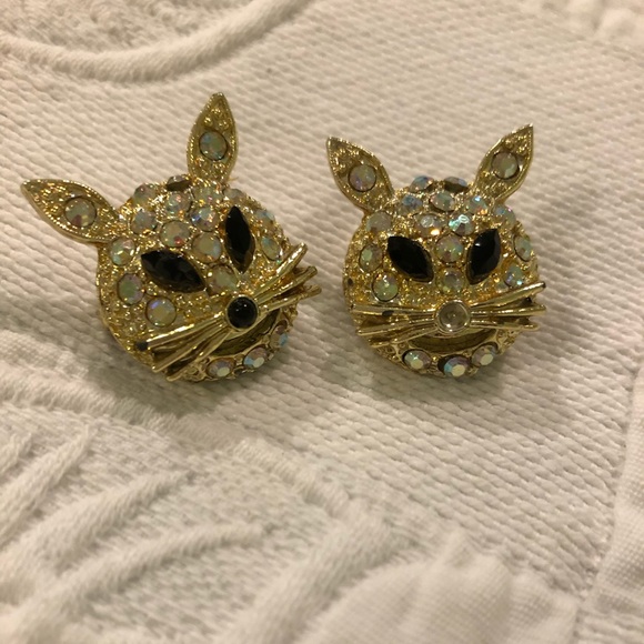 Vintage Matching cat pins. - Picture 5 of 7